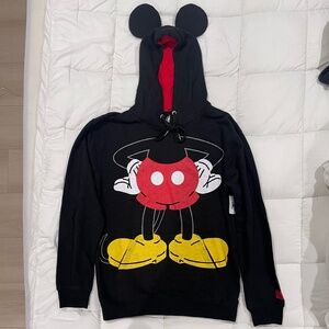 Disney Park Mickey Mouse Pullover Sweatshirt Hoodie Unisex S